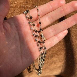 Stunning & Elegant Beaded Necklace (26”)